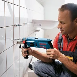 Taladro Percutor GSB 20-2 RE Professional 800W 1/2 MP Bosch 06011A21E3 Bosch-Taladro Percutor Bosch GSB 20-2 RE Professional, 80