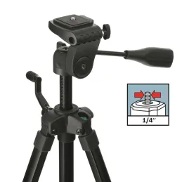 Tripode Bosch BT 150, Altura 50 – 150cm Rosca 1/4" Bosch-Tripode Bosch BT 150, Altura 50 150cm Rosca 1/4" Estabilidad absoluta s