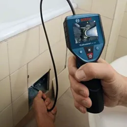 Camara de Inspeccion Bosch GIC 120, Pantalla 2.7 Cable de 120 cm, Zoom. Bosch-Camara de Inspeccion Bosch GIC 120, Pantalla 2.7 C