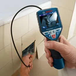 Camara de Inspeccion Bosch GIC 120C, Pantalla 3.5 Cable de 120 cm, Zoom. USB y MicroSD Bosch-Camara de Inspeccion Bosch GIC 120C