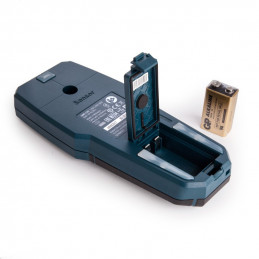 Detector de materiales Bosch GMS120, Detector De Metales Cables Madera y otros objetos Alcance 12cm de profundidad.