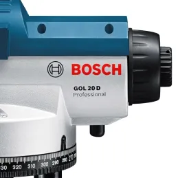 Nivel Optico Bosch GOL 26 D, 100m 26 Aumentos Ip54 Alta precisión Bosch-Nivel Laser Bosch GOL 26 D, Alcance 100m Proyecta dos lí