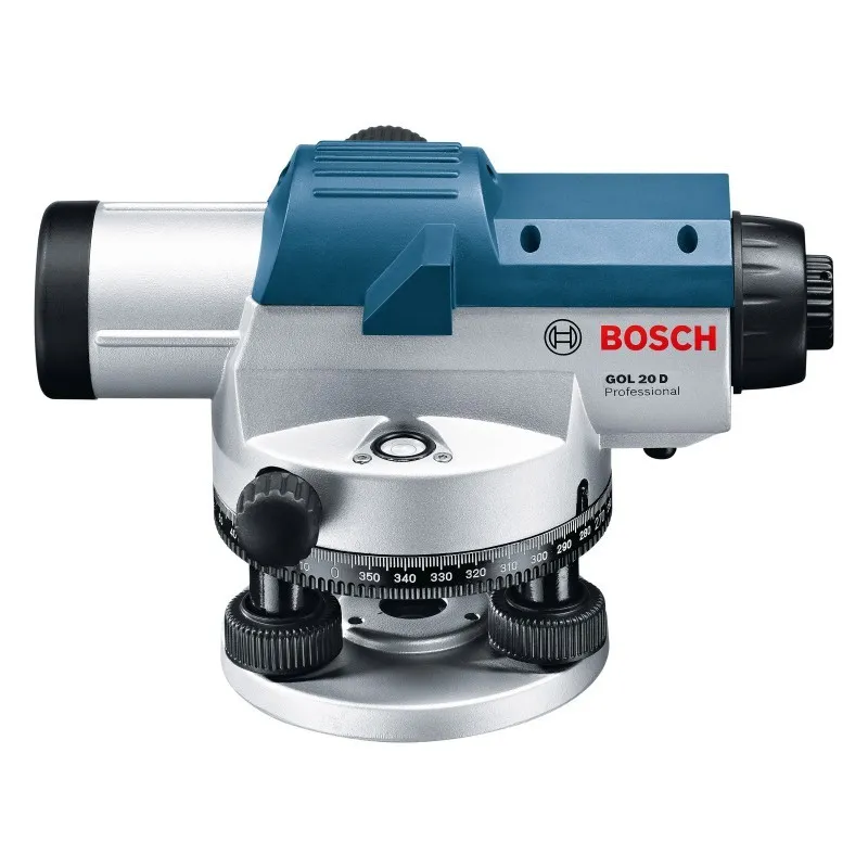 Nivel Laser Bosch GOL 26 D, Alcance 100m Proyecta dos líneas de 90° una tercera línea de 45° para alineación