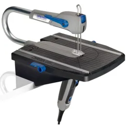 Kit Moto Sierra Caladora Dremel Saw Max MS20, 70W 2250rpm Compacta Facil manejo uso en Acrílico Madera Metal Plástico Dremel-Kit
