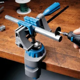 Morsa Multiestacion Multi-Vise Dremel 2500, Multi-Vise de Dremel 3 en 1 Tornillo de Banco Dremel-Morsa Multiestacion Multi-Vise 