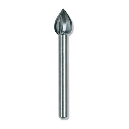  Fresa de Alta Velocidad Dremel 121, 1/4" 6.4mm Conico para tallar y Grabar 22.033898 Fresa de Alta Velocidad Dremel 121, 1/4" 6