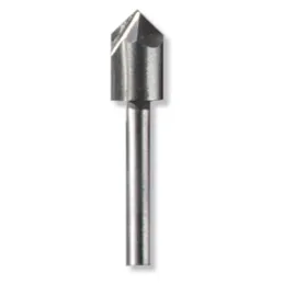 Broca de Fresadora Dremel 640, 1/4" 6.4mm en V" Ruteado Fresado Dremel-Broca de Fresadora Dremel 640, 1/4" 6.4mm en V" Ruteado F