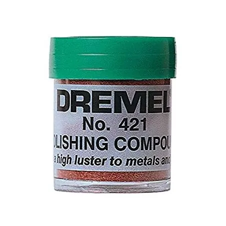  Pasta para Pulir Dremel 421, Ideal para pulir Plastico y metal 47.711864 Pasta para Pulir Dremel 421, Ideal para pulir Plastico
