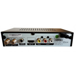 Sintonizador Decodificador + Antena Digital con Amplificador Tv Tdt Hd
