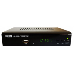 Sintonizador de Television Digital ISDB-T Decodificador TDT HD con PVR Entradas AV y HDMI, TDT300HD AibiTech
