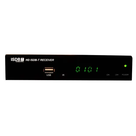  Sintonizador de Television Digital ISDB-T Decodificador TDT HD con PVR Entradas AV y HDMI, TDT300HD AibiTech 83.898305 Decodifi