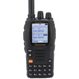 Radio Wouxun KG-UV9D Plus 5W, UHF VHF Alcance 5-10km Bidireccional Transmision doble Banda con Repetidor y  Escaner