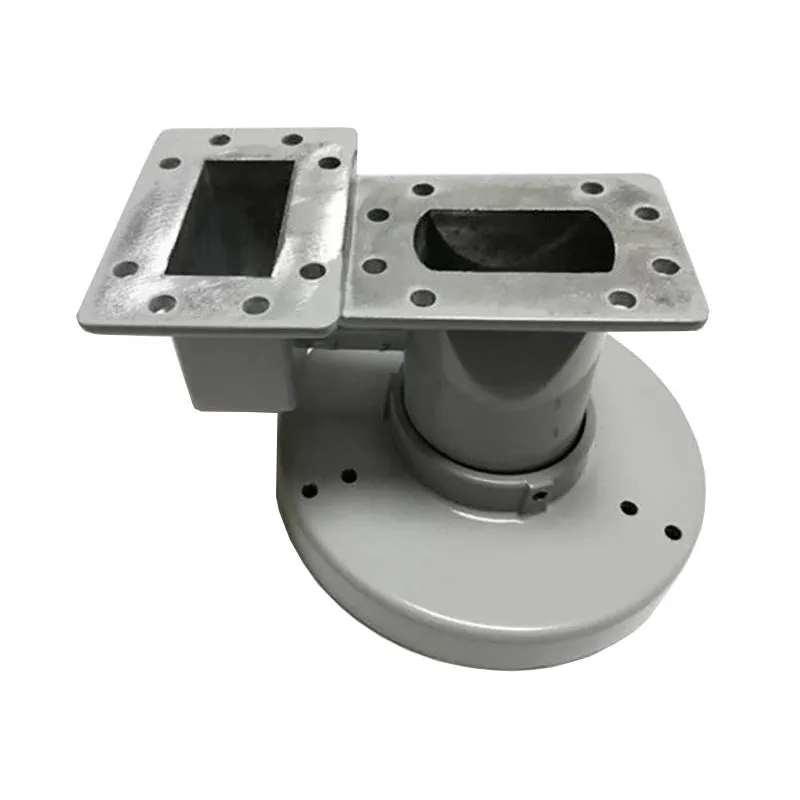 Alimentador Dual FeedHorn para LNB Banda C, transductor recepción de doble polaridad H & V, FHDUALFEED Aibitech