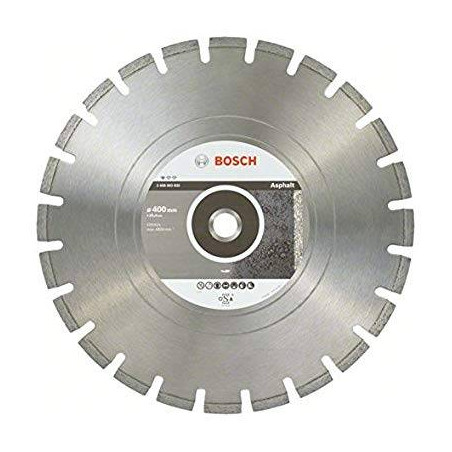 Disco de corte para Asfalto Bosch Profesional 16" 406mm, Diamantado Uso en Hormigon y asfalto 2608603832