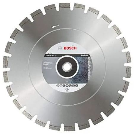  Disco de corte Asfalto 18" 407mm, Best Diamantado Asfalto Sobre Hormigon, Bosch 2608603643 1223.728814 Disco de corte para Asfa