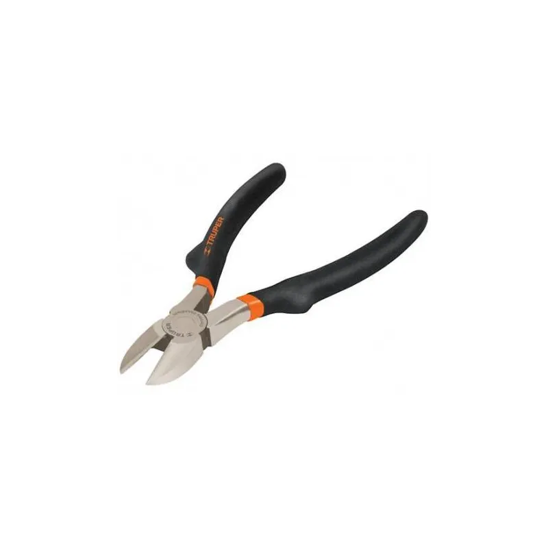 Alicate de corte diagonal 8", acero al cromo vanadio mango de vinil, T202-8 12353 Truper