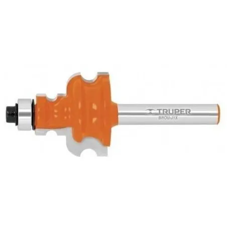  Fresas Jovel 1" x22mm cRodaje, Truper 10674 34.745763 Fresa Jovel con Rodaje 1" 25.4mm Largo 21.5mm, BROU-J1X 10674 Truper - Gu