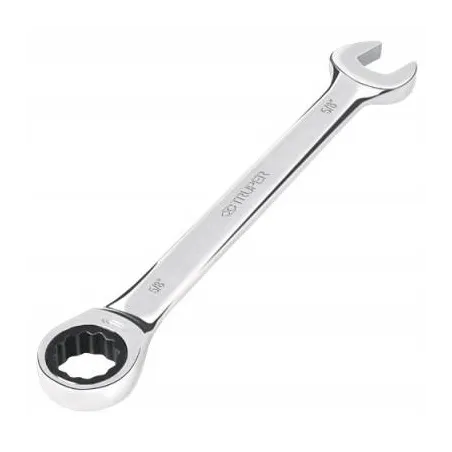  Llaves Boca Mixta Ratchet 25mm ACrVanadio Truper 13626 30.508475 Llave Mixta con Ratchet 25 mm Largo 325 mm, Acero al Cromo Van
