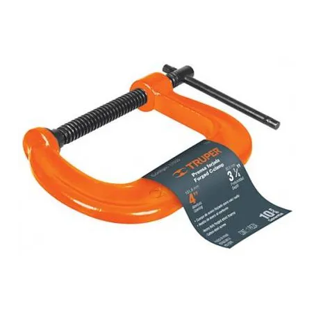  Prensa Forjadas 6", Manija deslizante en T, uso general, PTF-6 17656 Truper 75.423729 Prensa Forjadas 6", Manija deslizante en 