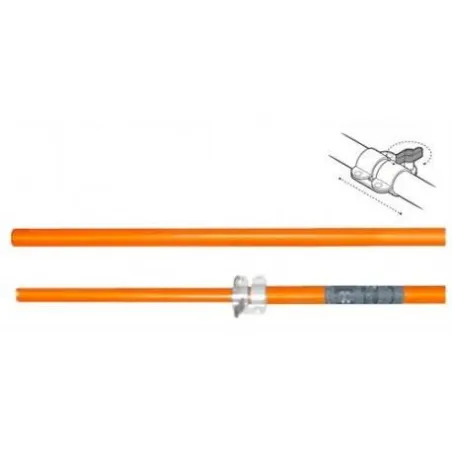 Mango Telescopico 3.6 Metros en Fibra de Vidrio con Mariposa de Ajuste, MG-TR-82F 16012 Truper 51.694915 Mango Telescopico 3.6 