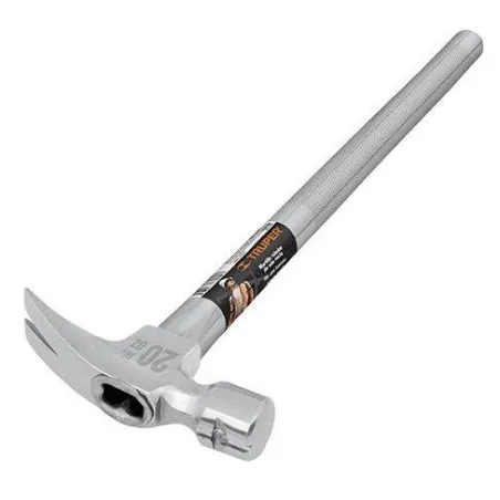  Martillos 16oz Cabeza Conica C27mm Ucurva MTubular15" Truper 10914 17.79661 Martillo Pulido uña curva Cabeza Conica 16oz, Cara 