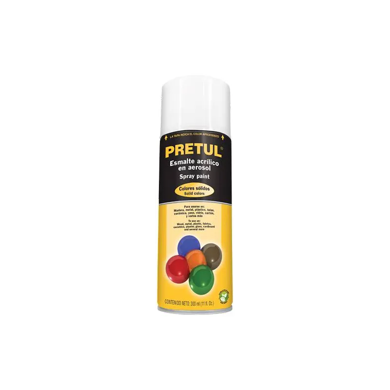 Pintura en Spray Ultracraft Blanco Mate, 400ml, secado rapido libre de Plomo, PA-BM-U 40038 Truper