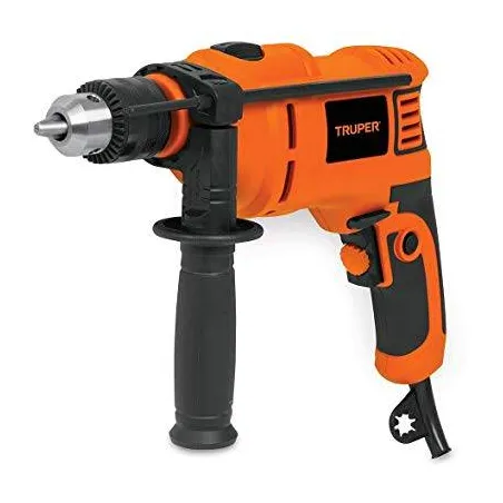  Taladros Percutores 1/2" 600W 3000RPM 44800GPM Velocidad Reversible, ROTO-1/2A7-2 15346 Truper 89.830508 Taladro Percutor 1/2" 