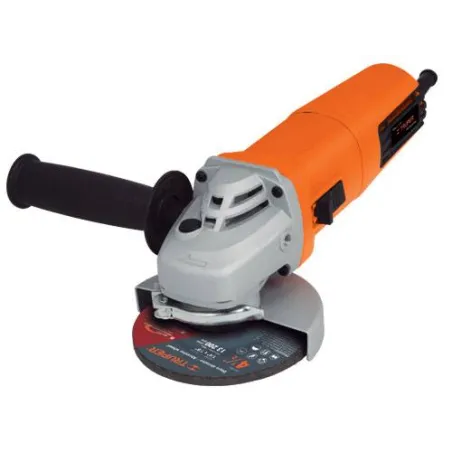 Esmeriladora angular 4 1/2" Profesional, 800W 11000RPM Mango Ergonomico con Disco, ESMA-4-1/2A9-2 11025 Truper