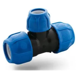  Enlace Te Reducido 110x90x110mm Riego HDPE PN16 Poelsan 5598 124.576271 Enlace Te Reducido 110 x 90 x 110 Conexion para Tuberia