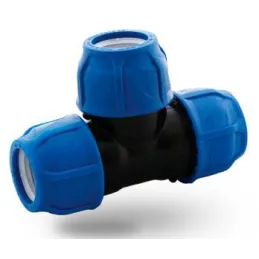  Enlace Te 110x110x110mm Bocas Iguales Riego HDPE PN16 Poelsan 2599 147.457627 Enlace Te Bocas Iguales 110 x 100 x 110 para Rieg