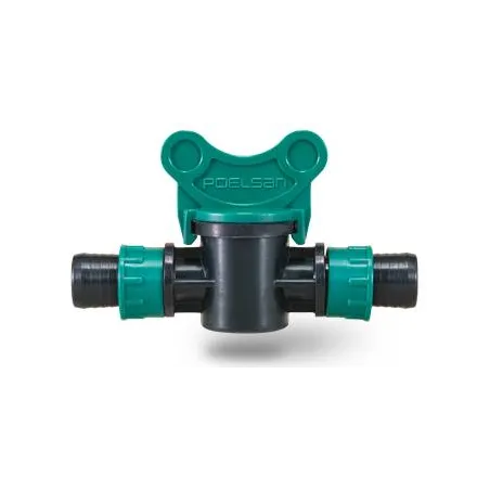  Válvula Ramal Cinta Cinta 17mm x 17 Bolsa 50U para Riego por Goteo Tuberia HDPE, 119922 Poelsan 85.59322 Válvula Ramal Cinta Ci