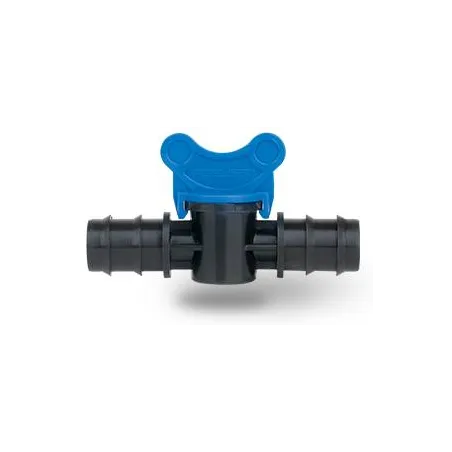  Válvula Ramal 20mm x 20 Bolsa 50U para Riego por Goteo Tuberia HDPE, 11644 Poelsan 83.050847 Válvula Ramal 20 x 20 Bolsa 50 uni
