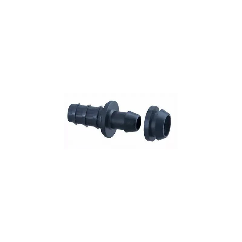 Conector Inicial 16 x 16 Bolsa 100 unidades para Riego por Goteo Tuberia HDPE, 15822 Poelsan