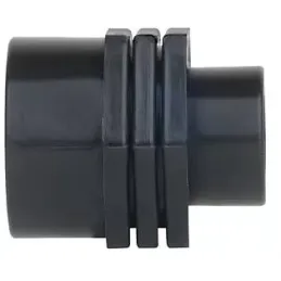 Niple Reducido PP roscado 2" x 1 1/2" Bolsa 25 unidades Conexion para Tuberias HDPE, 13665 Poelsan