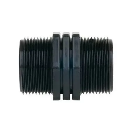  Niple PP Roscado 1” x 1” Bolsa 50U para Riego Tuberias HDPE, 13533 Poelsan 66.949153 Niple PP roscado 1" x 1" Bolsa 50 unidades