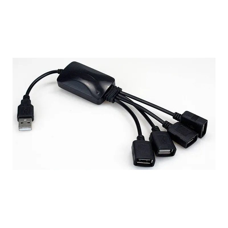 HUB USB Xtech XTC-320 Cable concentrador USB de 4 puertos