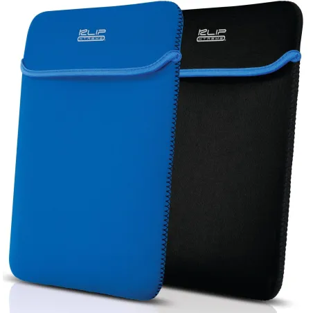  Funda para Portatil Klip Xtreme KNS-415BL Reversible de Neopreno 15.6" Negro Azul 27.118644 Funda para Portatil Klip Xtreme KNS