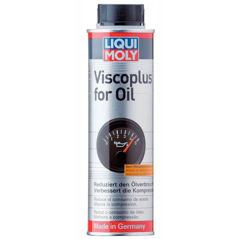 Elevador de Viscocidad Liqui Moly ViscoPlus 300ml, Aumenta viscocidad disminuye consumo de aceite