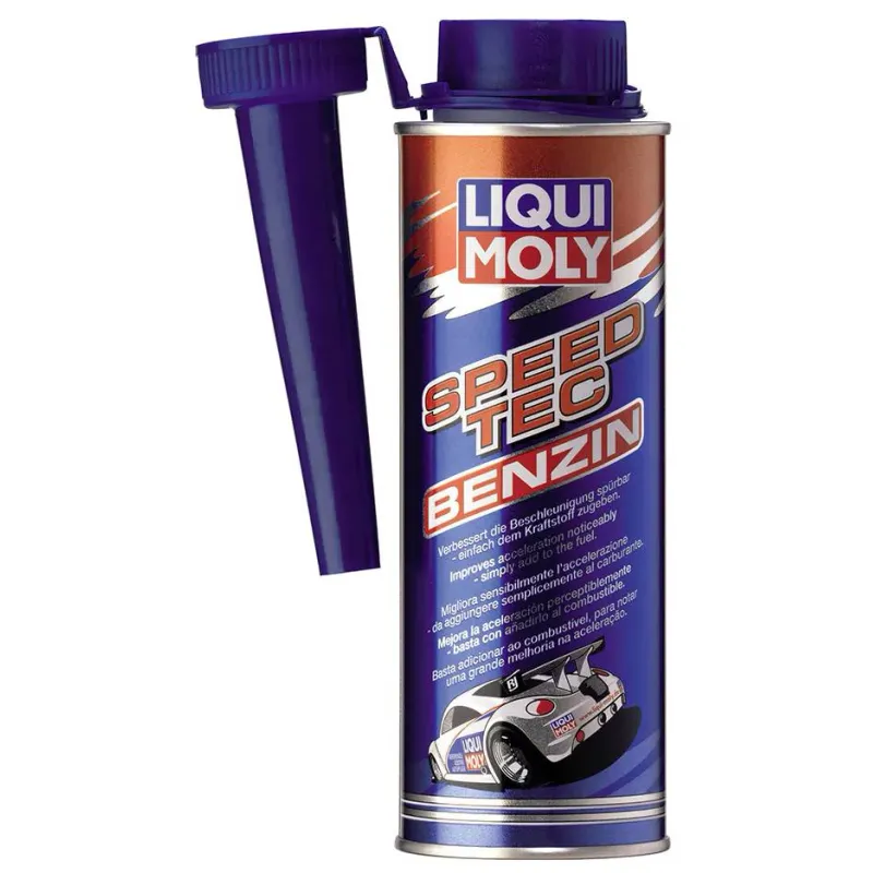 Mejorador de Aceleracion Liqui Moly 3720 Speed Tec Gasolina 250ml, Limpia y Mejora sistema de combustion