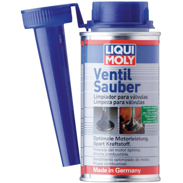 Limpiador de Valvulas Liqui Moly 2503 Ventil Sauber 150ml, Limpia y mejora combustion reduce consumo de Gasolina