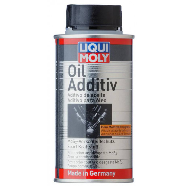 Aditivo Antifriccionante para Aceites Liqui Moly 20628 Oil Additiv 150ml, Protege y Reduce consumo para cualquier tipo de motor