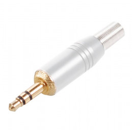 Conector Plug Roxtone RJ089S-BG, Stereo 3.5mm Gold