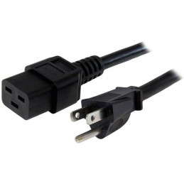 Cable de Poder Alimentacion Tripp-Lite P778-006, C19 a 5-15P, 15A, 14AWG, 2.43m Negro