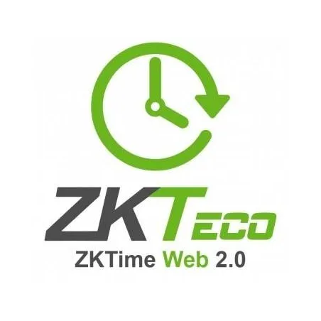 Licencia ZKTime Web 2.0 Zkteco ZKTIMEWEB-10, Gestion via WEB 10 Dispositivos 3000 Empleados