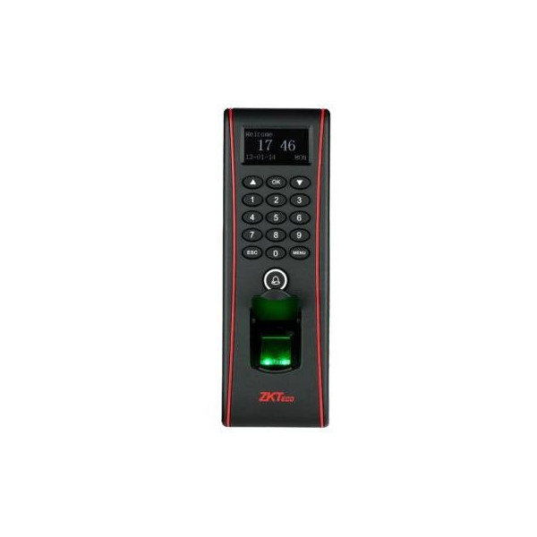 Control de Acceso IP Zkteco TF1700, Capacidad 3000 Huellas 30.000 Tarjeta ID para Cerradura Eléctrica  y otros RED USB