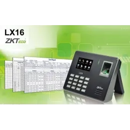 Control Asistencia y Tiempo Zkteco LX16, 2.8" TFT Capacidad 500 Huella Digital Descarga de Registro By USB zkteco-Control Asiste