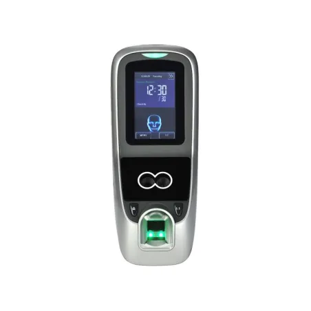  Control Asistencia IP Y Acceso Zkteco MULTIBIO700/ID, 2.8" TFT 1500 Rostros Deteccion Facial 2000 Huellas y Tarjetas ID RED USB