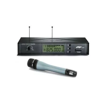  Microfono Inalambrico JTS US-901D/MH-950, PLL Filtro Saw10mW Receptor y Transmisor UHF Salidas XLR y 6.3mm 971.186441 Microfono