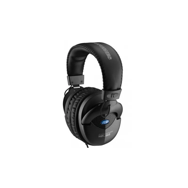 Auriculares JTS HP-565, Plug 6.3mm Iman neodimio diadema reforzada baja frecuencia para profesionales y consumidores