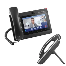 Telefono IP GrandStream GXV3370, 16 líneas, LCD 7", WiFi dual Band, PoE Camara Integrada Audio HD Grandstream-Telefono IP GrandS